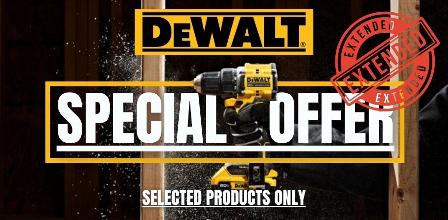 Dewalt,special offers, power tools, extended offers,limerick hardware,joemckennas